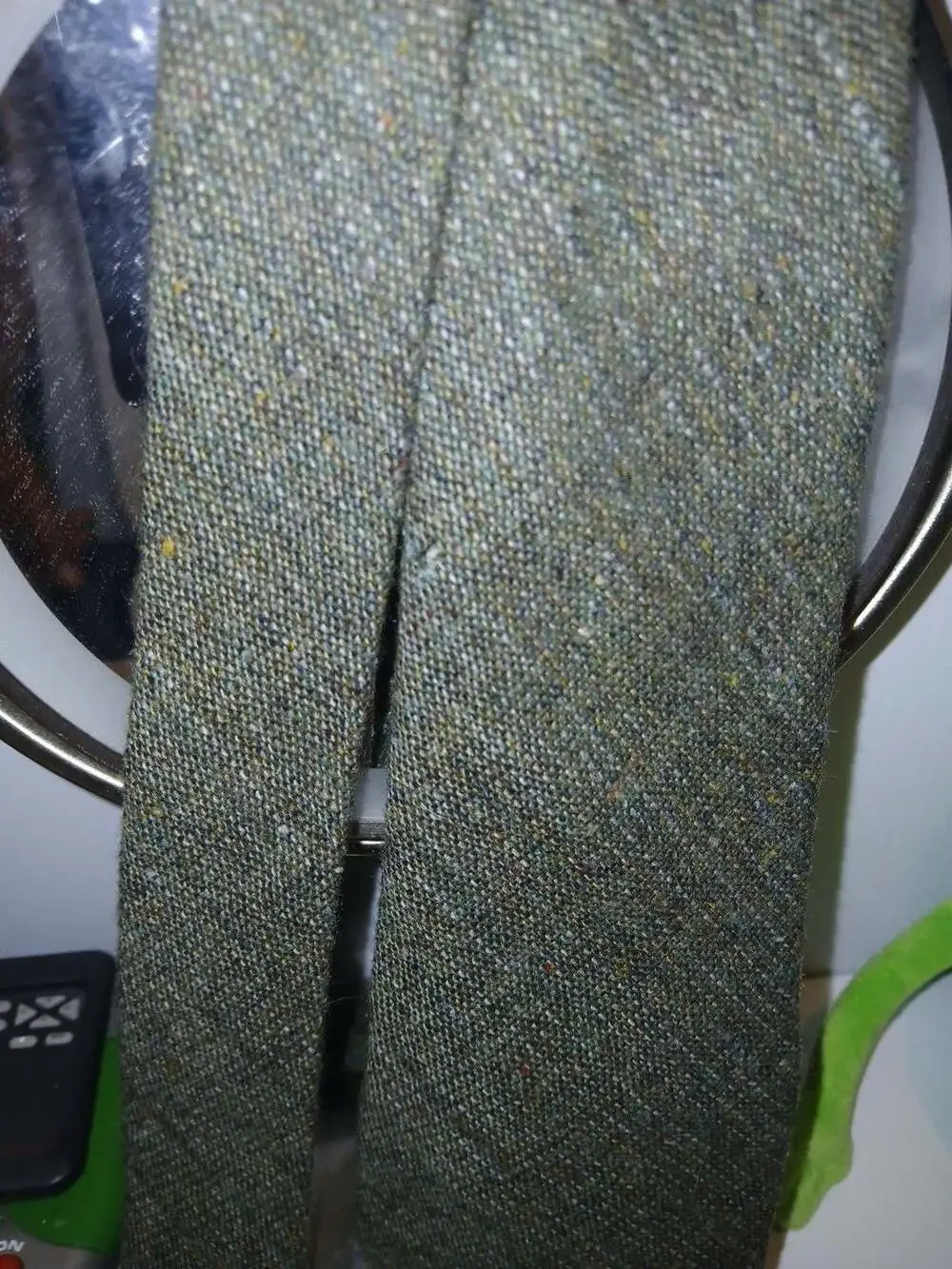 John Molloy Donegal Tweed Tie Pure New Wool Made In Ireland